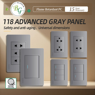 BG Outlet Light Switches Socket Home Wall Outlet Wall Home Outlet Home