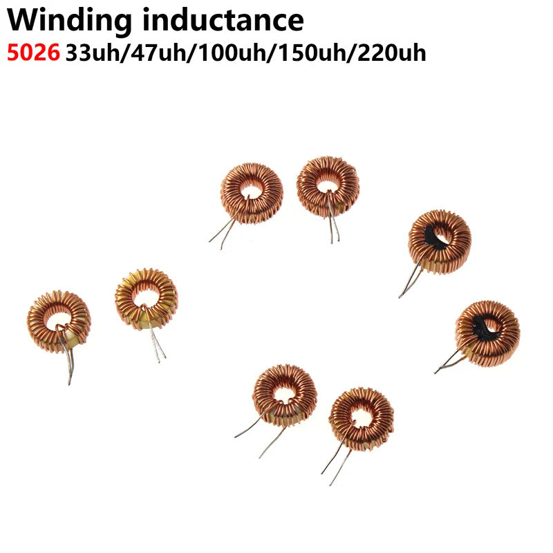 10PCS I-inductionance แนวตั้งเหนี่ยวนํา Naked เหนี่ยวนํา 5026 33uh 47uh 100uh 150uh 220uh
