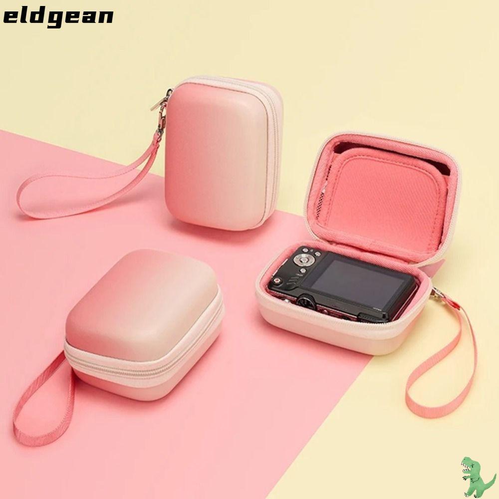 ELDGEAN Hard Cover, Anti-shock PU Digital Camera Bag,น้ําหนักเบา Mini Storage BagสําหรับZV-1 ZV-1M2 