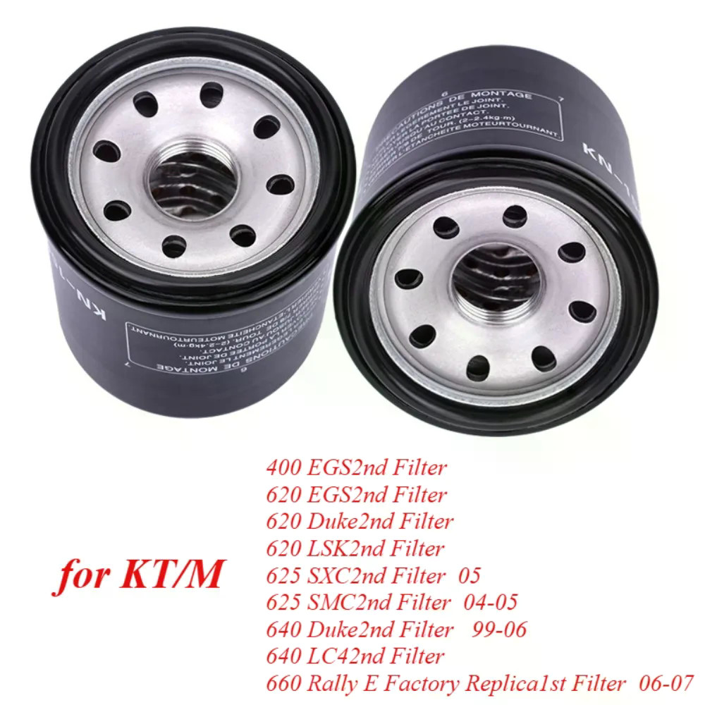 156 กรองน้ํามันเครื่องรถจักรยานยนต์สําหรับ KT/M 400 620 EGS2nd 620 640 Du/ke2nd กรอง LSK2nd 625 SXC2