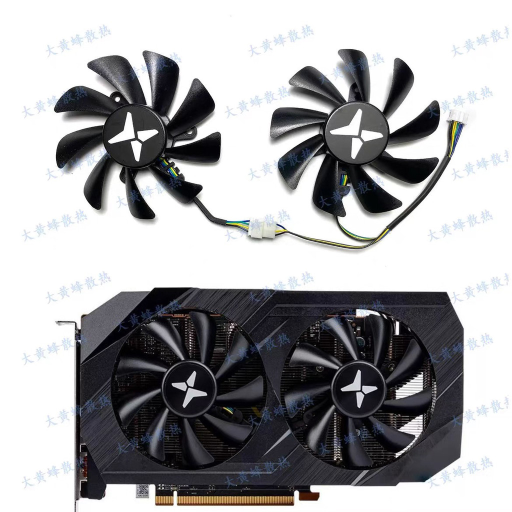 [พัดลมระบายความร้อนคอมพิวเตอร์] DATALAND/DATALAND Hengjin RX6600 6600XT 6650XT X-Serial Warlord พัดล