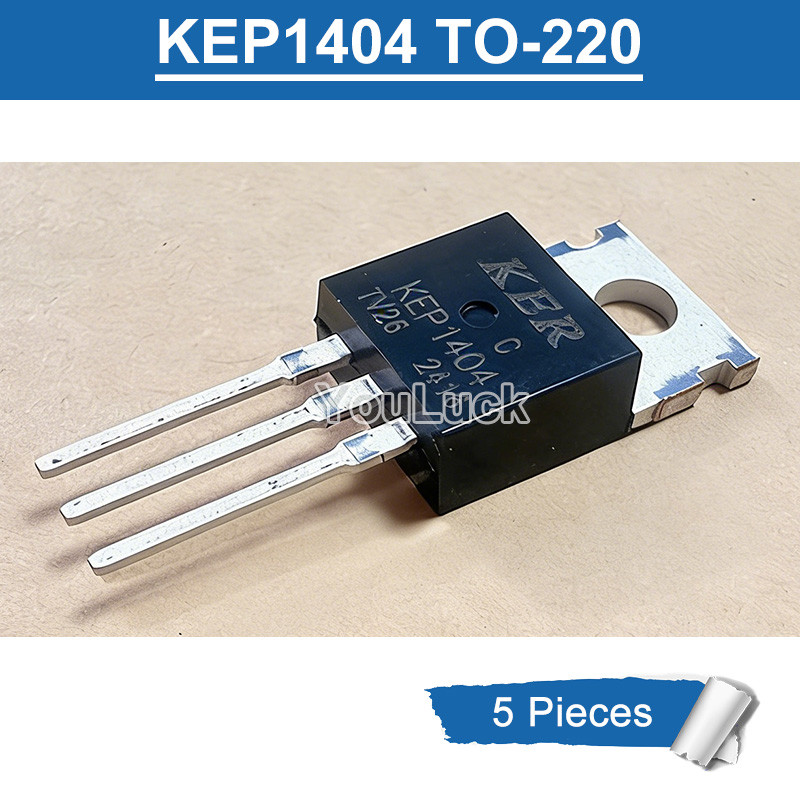 5pcs Original KER KEP1404 TO-220 40V/230A N-Channel MOSFET ทรานซิสเตอร์ใหม่