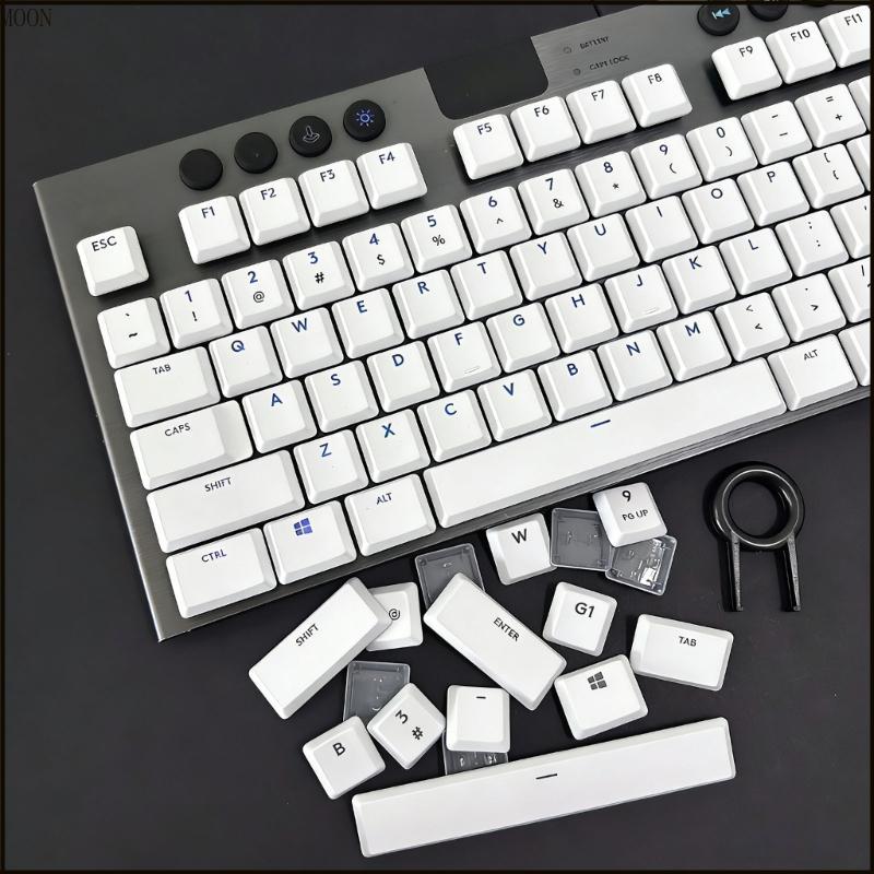MOON เปลี่ยน Keycaps AntiFade Easy Maintenance สําหรับ G915 G913 G815 G813 คีย์บอร์ด