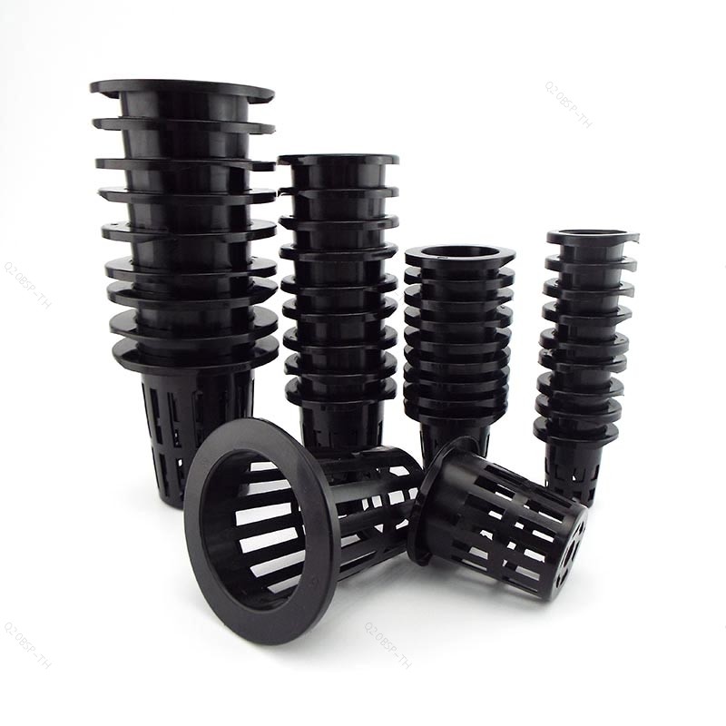 10 ชิ้นพลาสติกพืช Rooter ถ้วยตาข่ายหม้อปลูกผักตะกร้า Soilless การเพาะปลูก TH20B