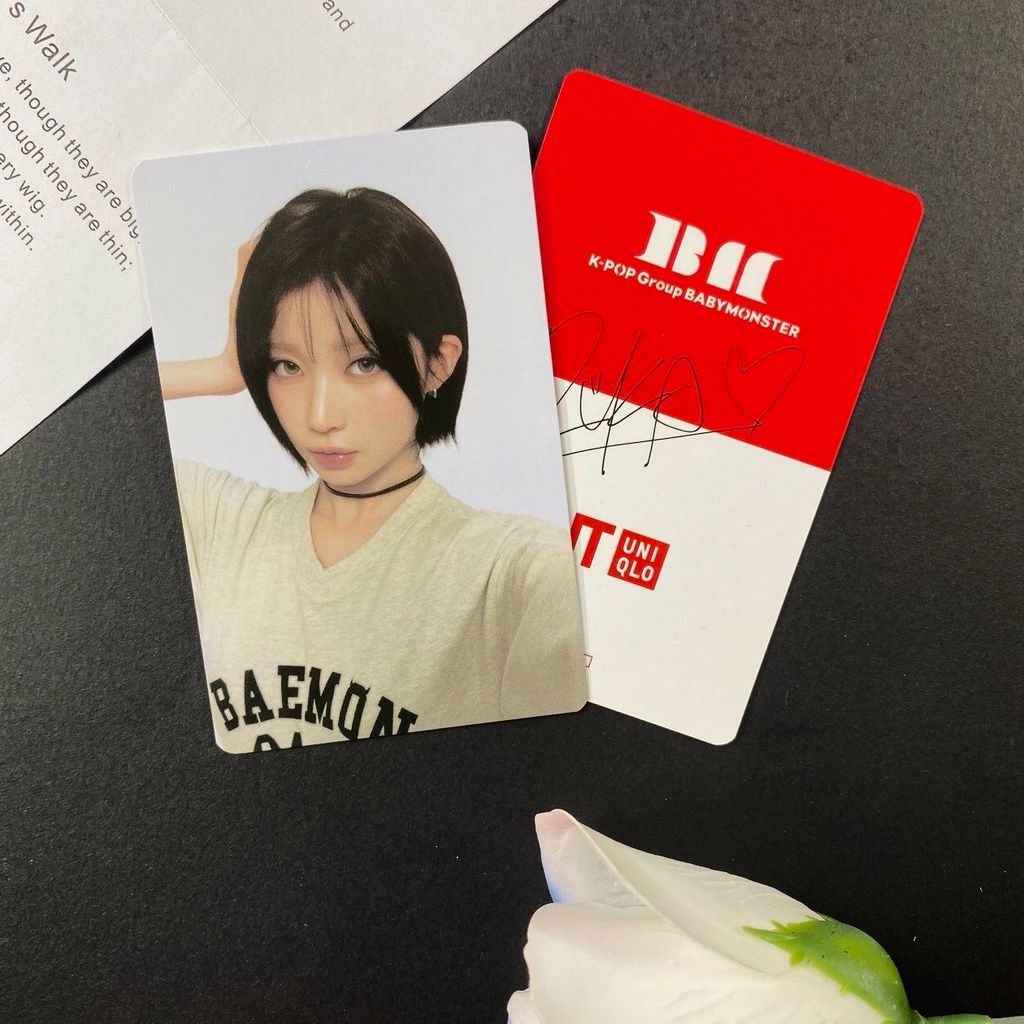 Babymonter Photocard Ahyeon Ahyeon Photocard ASA Photocard