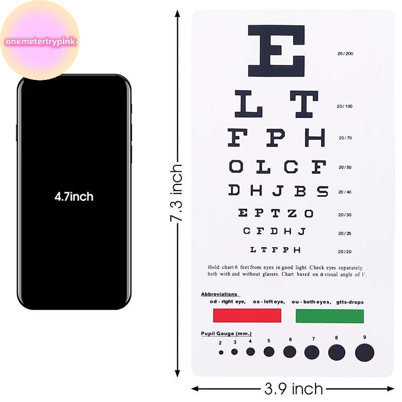 ONEPINK Snellen Eye Wall Chart Wall Art ภาพวาดพิมพ์บนผ้าไหมผ้าใบโปสเตอร์ตกแต่งบ้าน.