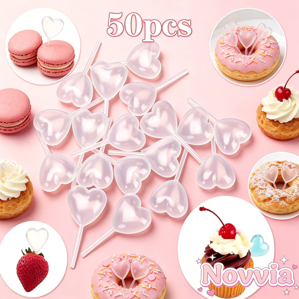 หลอดบีบซอส (50ชิ้น/แพค) หลอดบีบแยม ปิเปตบีบ หลอดบีบท็อปปิ้ง หลอดบีบ หลอดบีบรูปหัวใจ หลอดบีบหัวใจ หลอดบีบแยม