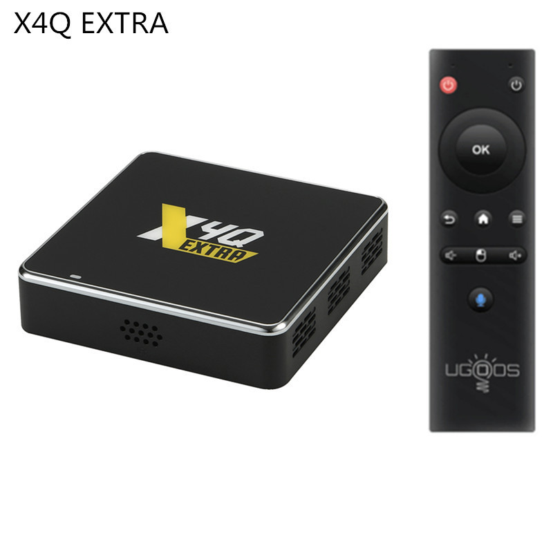 X4Q Extra机顶盒 S905X4-J 4GB/128G เสียงอัจฉริยะ 安卓11 กล่องทีวี