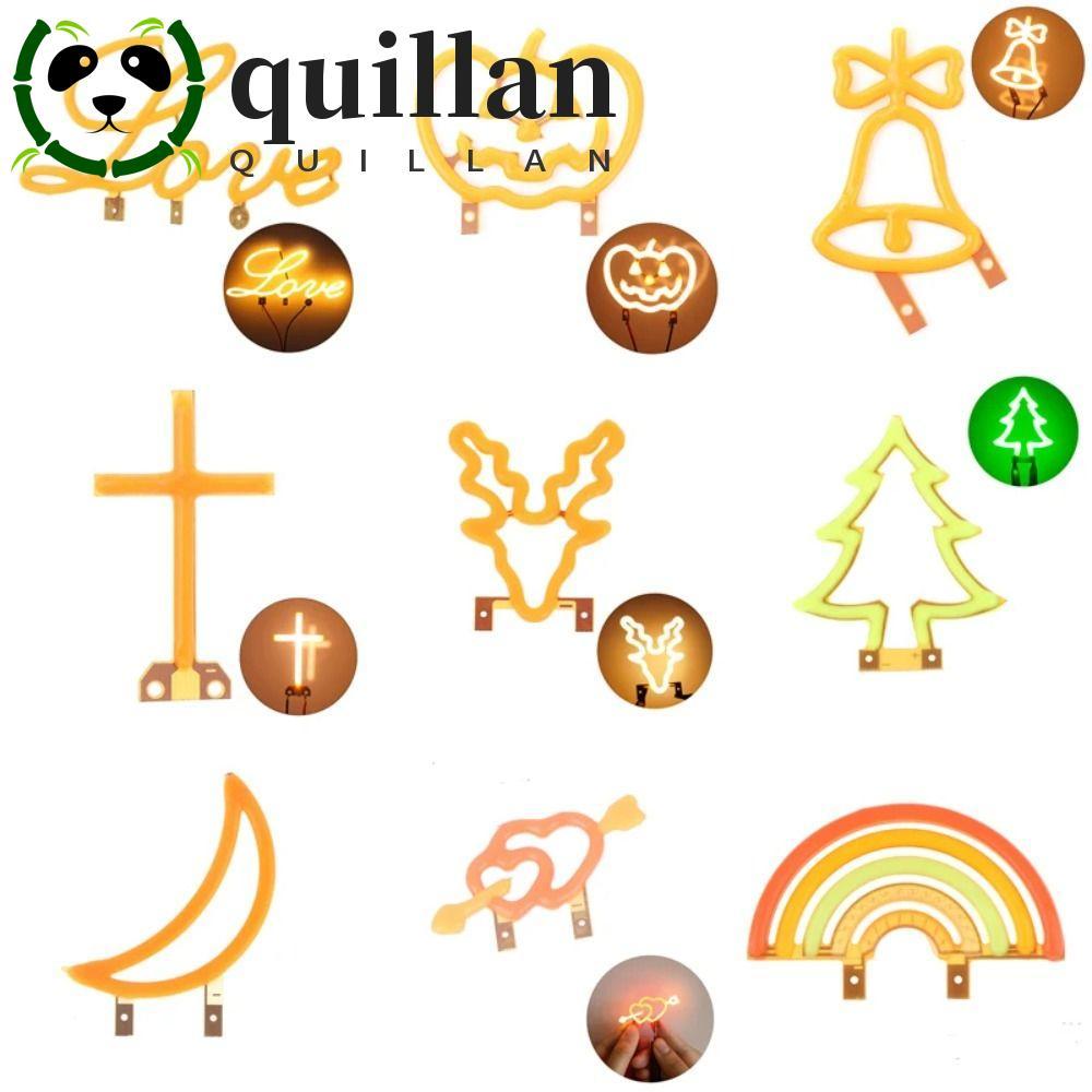 QUILLAN LED Edison Filament, 3V Retro Diode Light Filament, ตกแต่งบ้าน Creative Micro การ์ตูนหลอดไฟ 