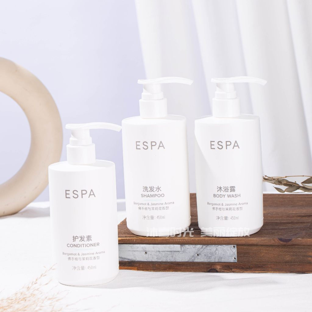 Ato Hotel ESPA Soft Orange Fragrance Jasmine Fragrance Shampoo, Conditioner, Body Wash 450ml, Shampo