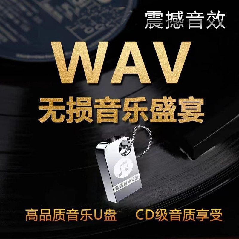 WAV Lossless 2026 High-End Car Music U Disk wav Classic Nostalgic 8090 Old Song เพลงใหม่ยอดนิยม dj4.