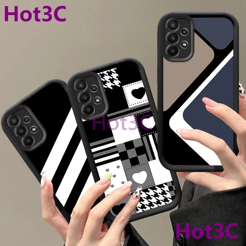 เคส For Samsung A23 5G / Samsung A23 4G tpu YS เลนส์ป้องกันเคสโทรศัพท์แฟชั่น PJCP