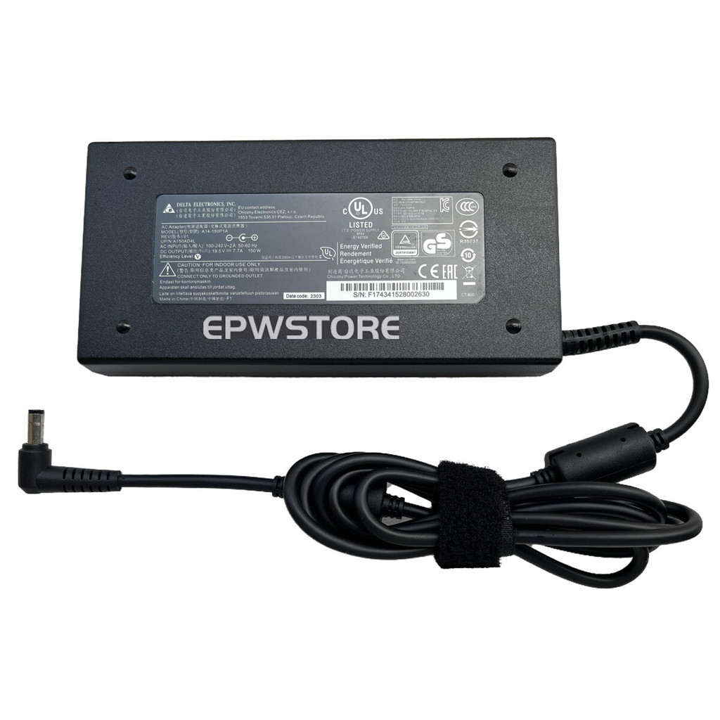 DELTA 19.5V 7.7A 150W AC Adapter Charger สําหรับ Gigabyte G6 MF MF-H2AU854KH 5.5MM