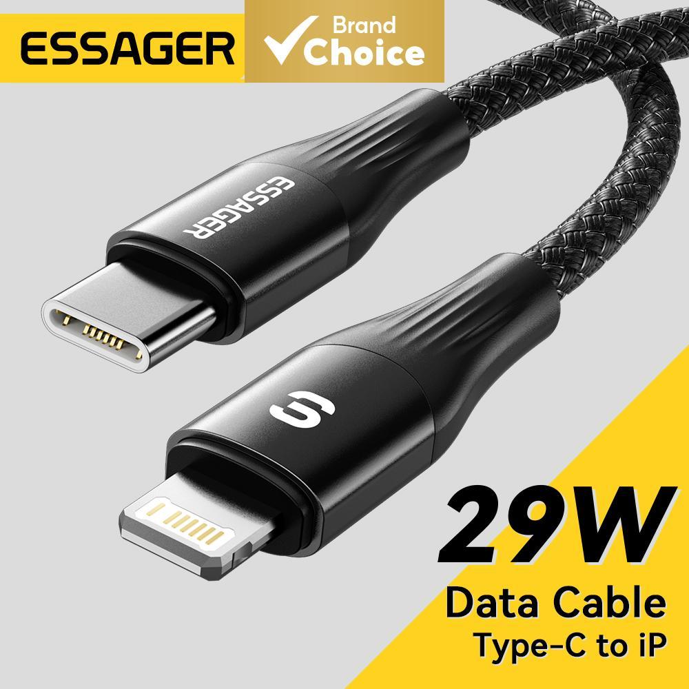 Essager 29W PD สายชาร์จเร็ว Type-C ถึงสําหรับ iOS สําหรับ iPhone 14 13