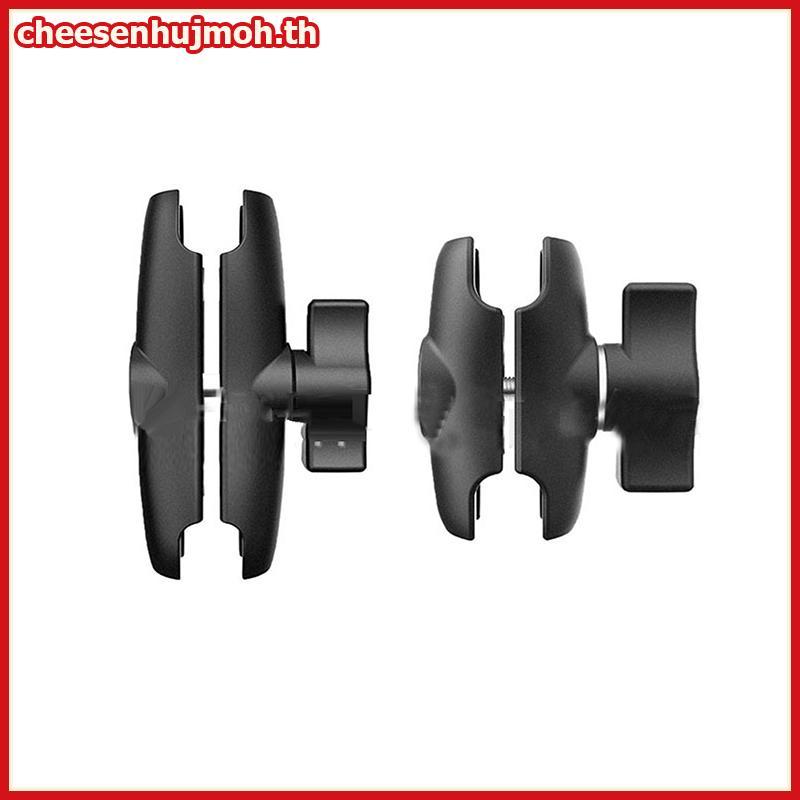 CN อลูมิเนียม Double Soet Arm สําหรับ 25 มม./1 นิ้ว Ball Head Holder Mount Clamp สําหรับจักรยานรถจักรยานยนต์กล้อง Extension Arm TH