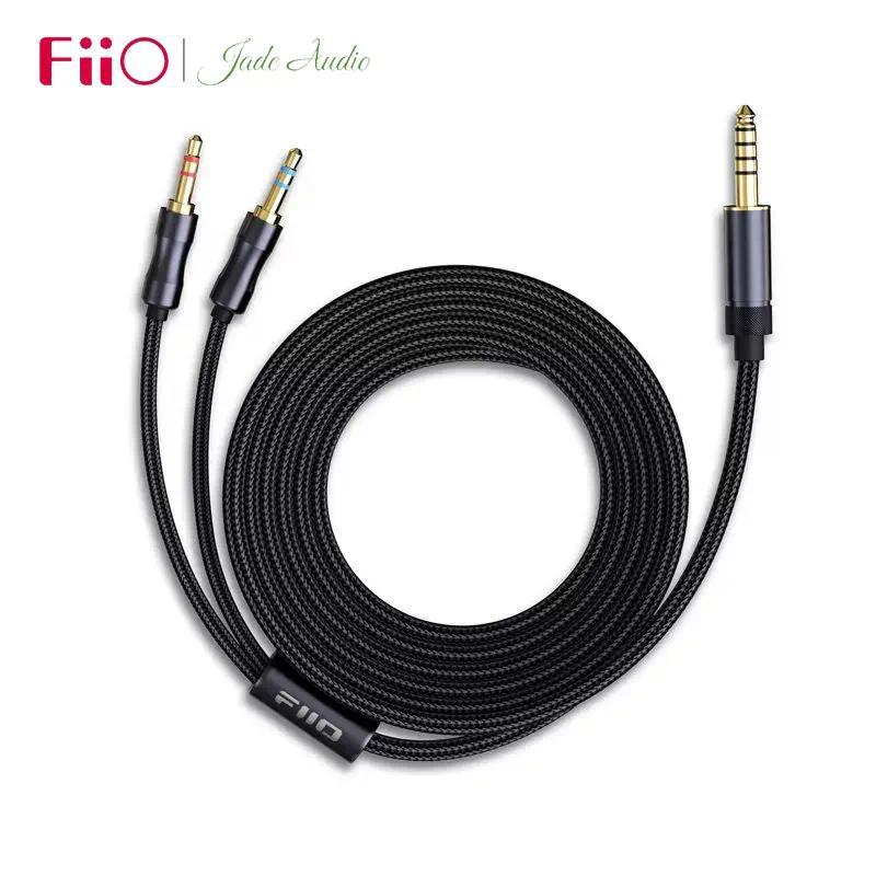 FiiO LL-4.4A เสียงคุณภาพสูง Dual 3.5 มม.ถึง 4.4 มม.สายหูฟัง Balanced 1.5M สําหรับ EH13 FT1 Pro