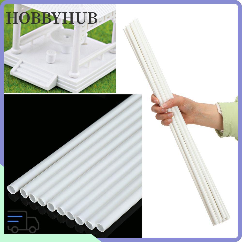 HOBBYHUB 10 ชิ้นรอบหลอดคุณภาพสูง DIY ตกแต่งงานฝีมือทรายตารางวัสดุ