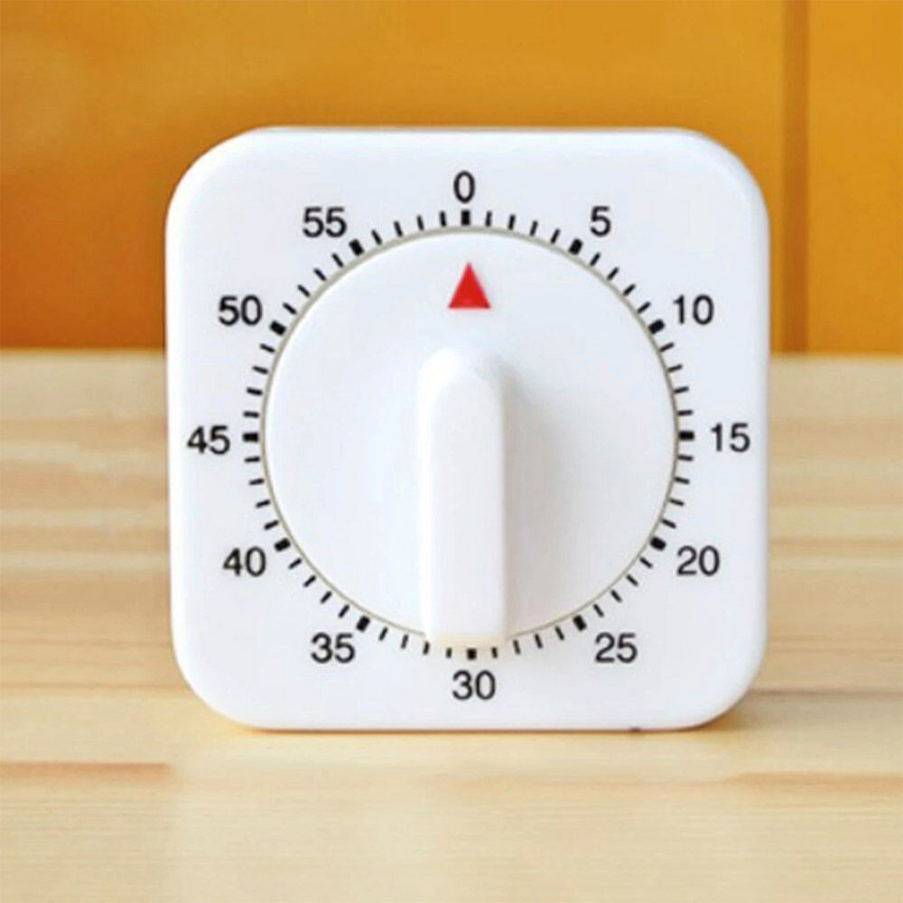 ตัวจับเวลาในครัว Windup Mechanical ALARM TIMER สําหรับทําอาหารในบ้าน การบ้าน ออกกําลังกาย เตือนแบบพก