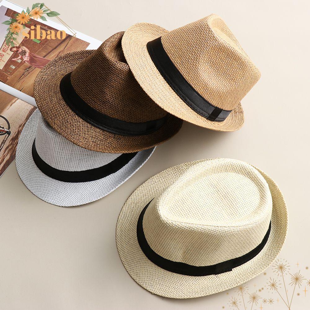 SIBAO Sun Hat Beach Summer Jazz Dress Hat