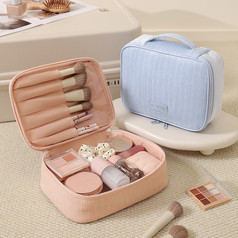 Ru Hui Hui Velvet Square Multifunctional Storage Bag กระเป๋าเก็บเครื่องสําอางขนาดใหญ่กระเป๋าเครื่องส
