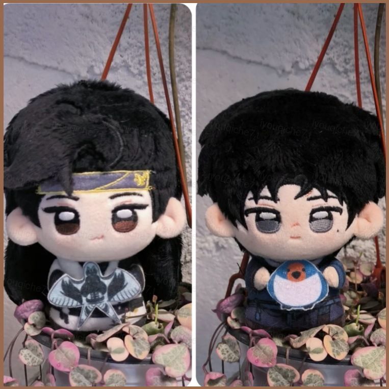 SY WHERE WINDS MEET Jiang Yan Jin Zongyuan 10 ซม.พิมพ์น่ารักตุ๊กตาและซุปเปอร์ตุ๊กตาของขวัญสําหรับเด็