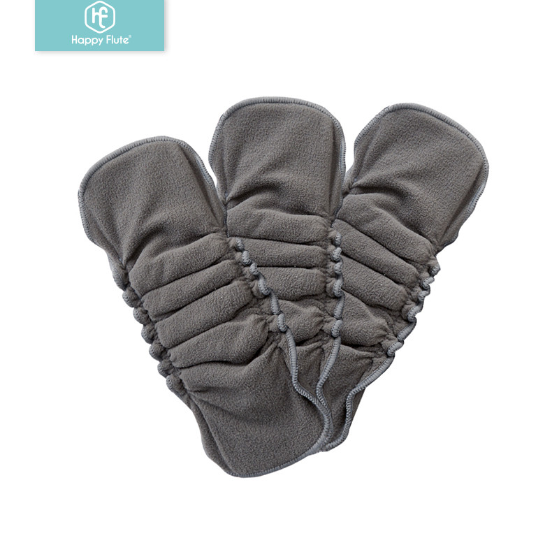 Happyflute Elastic Bamboo Charcoal Insert Reusable And Absorbent Baby Nappy Diaper Insert For Baby C