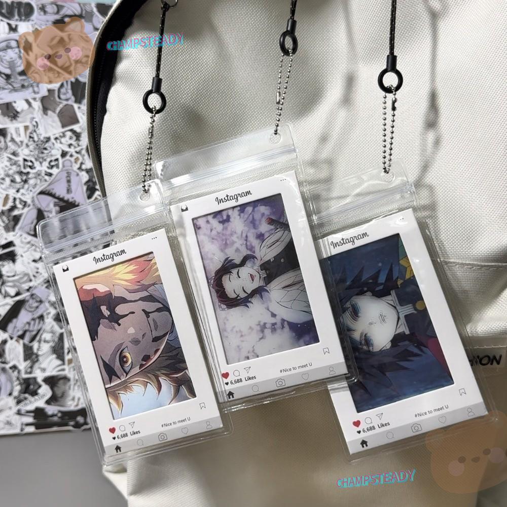 CHAMPSTEADY Creative Demon Slayer การ์ด, Rengoku Kyoujurou Tomioka Giyuu ตะแกรงบุ๊คมาร์ค, Kochou Shi