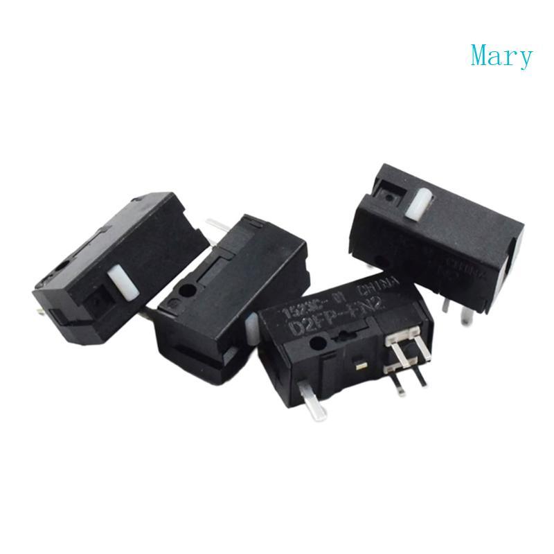 Mary D2FP-FN2 ปุ่ม MicroSwitches ออปติคัลสําหรับ ROG III Point 36K ROG Switches สีดํา