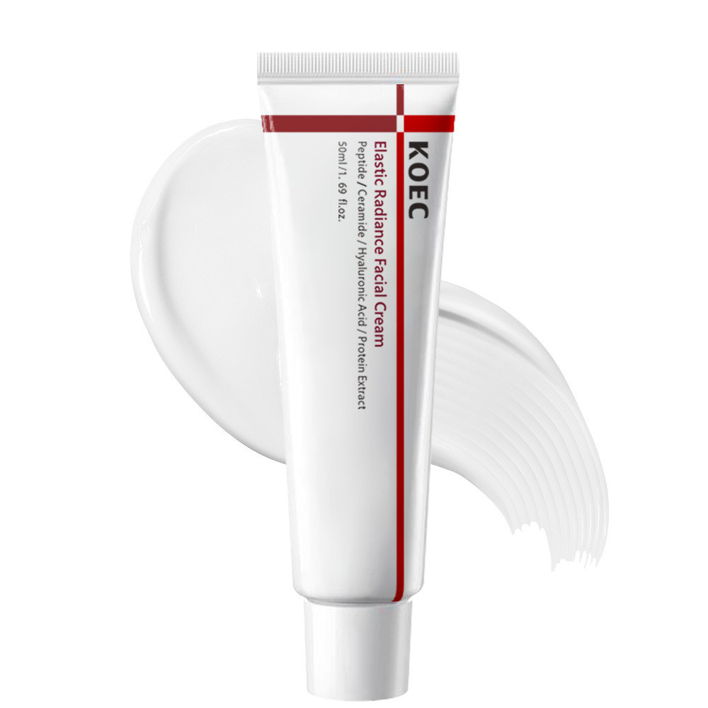 < ขายร้อน > KOEC Centella Asiatica HA Elastic Moisturizing Cream tk ครีมให้ความชุ่มชื้นขายดี พร้อมสต