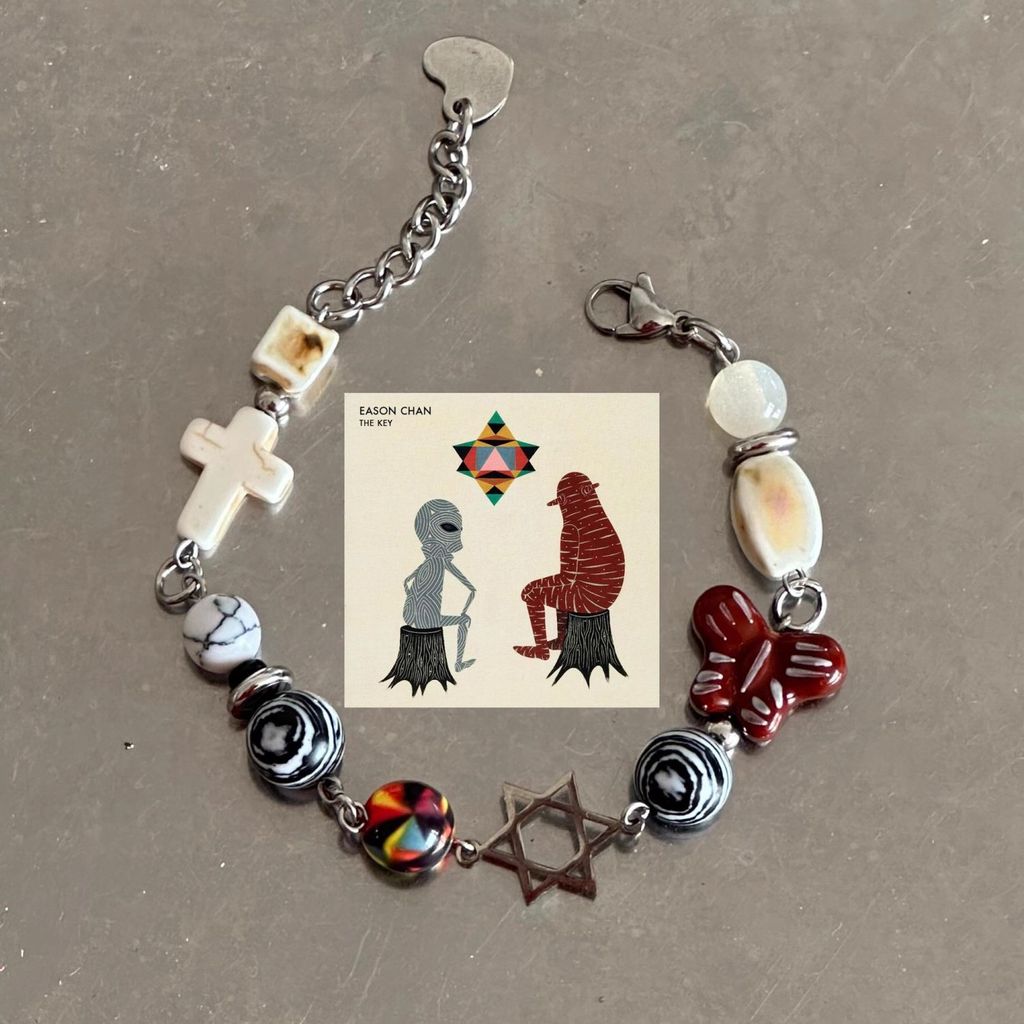 Eason Eason Chan อัลบั้มคอลเลกชันสร้อยข้อมือ Eason Impression สร้อยข้อมือลูกปัดอัลบั้ม DIY เครื่องปร