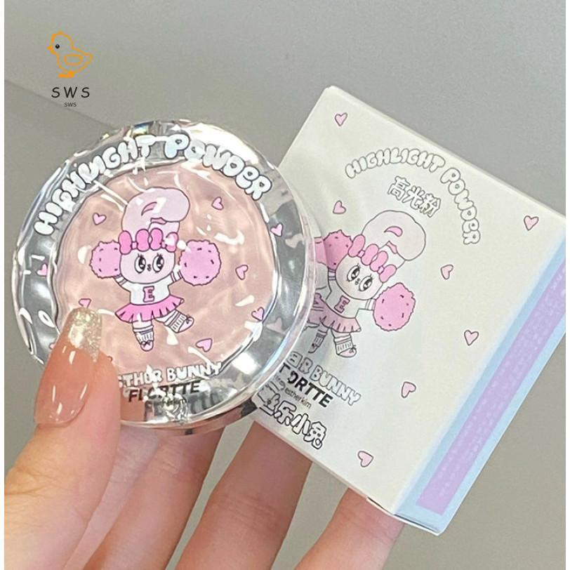 FLORTTE Highlight Powder - Monochrome Natural Brightening สําหรับสีผิว