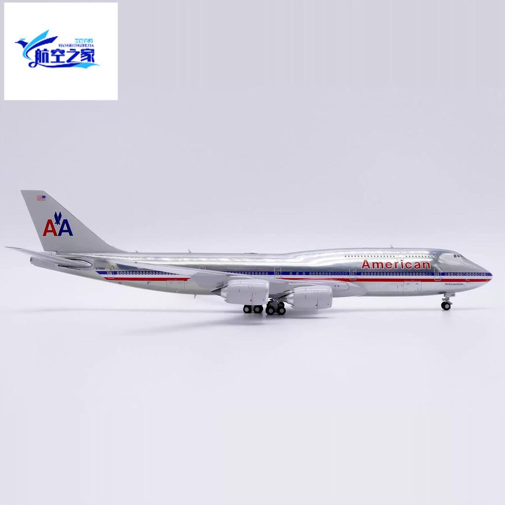 JC WINGS 1: 400 โบอิ้ง B747-8i American Airlines N748AA XX40215 รุ่นโลหะผสม