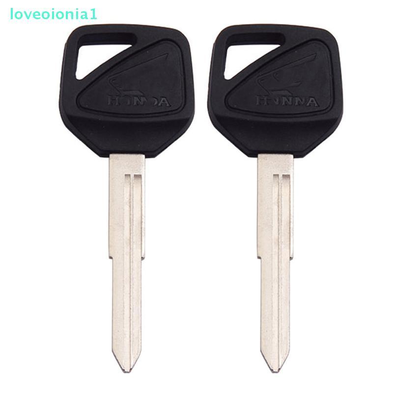 loveoionia1 กุญแจรถจักรยานยนต์ nk Key Uncut de สําหรับ CBR 600 900 929 954 1000 CBR600RR F5 CB400 VT