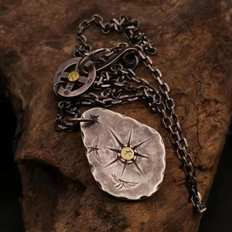 [ที่ต้องการ] แฟชั่นระดับไฮเอนด์ Takahashi Goro จี้สร้อยคอ Takahashi Goro Ray สร้อยคอจี้เค้ก Retro Di