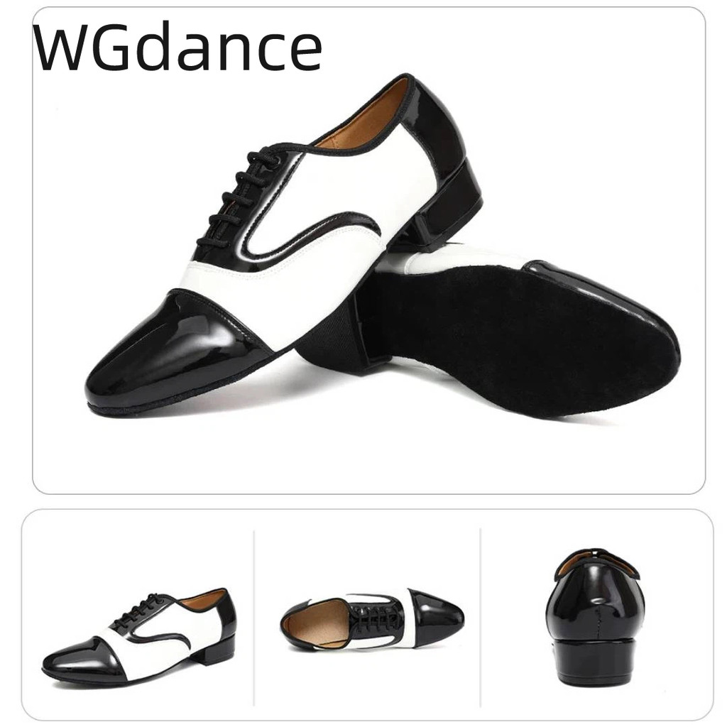 รองเท้าเต้นรําสมัยใหม่ของผู้ชาย Tango/ห้องบอล/รองเท้าเต้นรําละตินรองเท้าเต้นรํามาตรฐานสากล