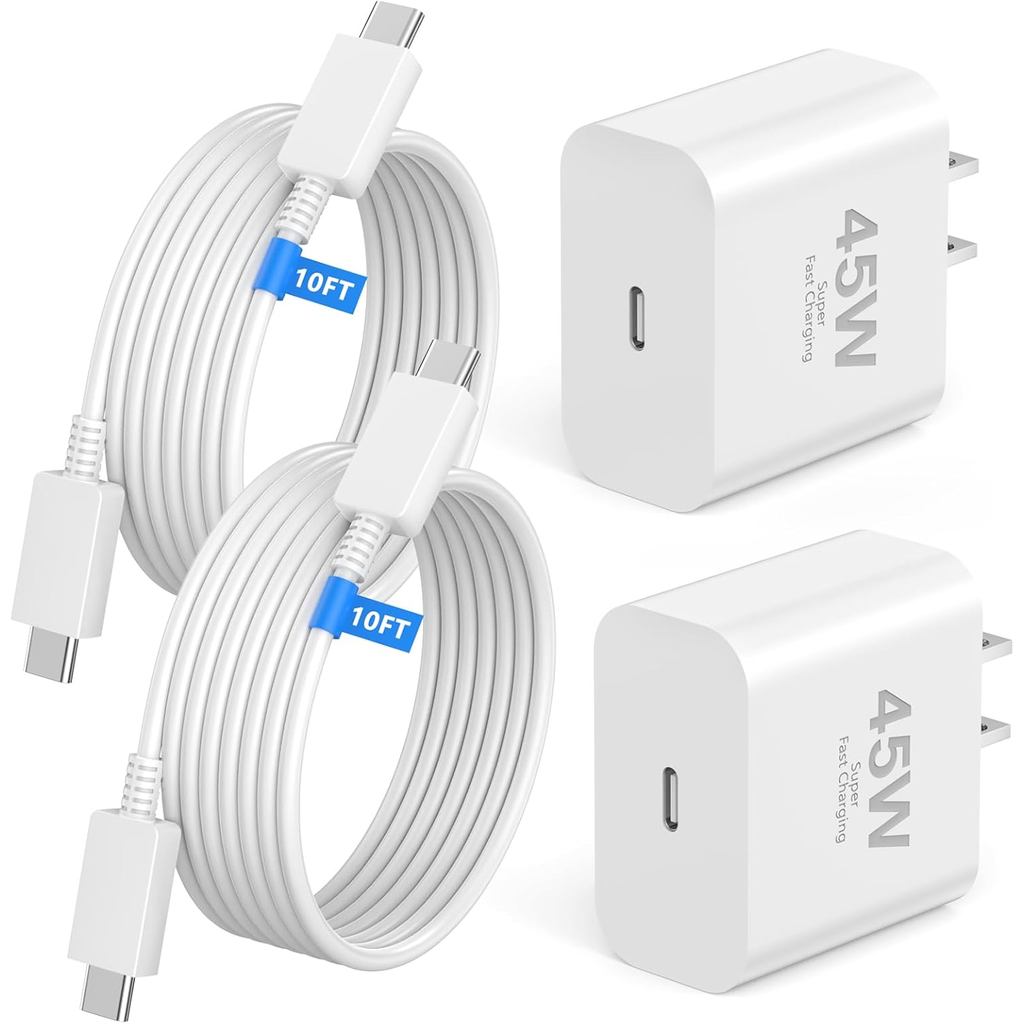 45W USB C Charger สําหรับ Google Pixel 9/9 Pro/9 Pro XL/8/8A/8 Pro/7/7A/7 Pro/iPhone 17/17 Pro Max/A