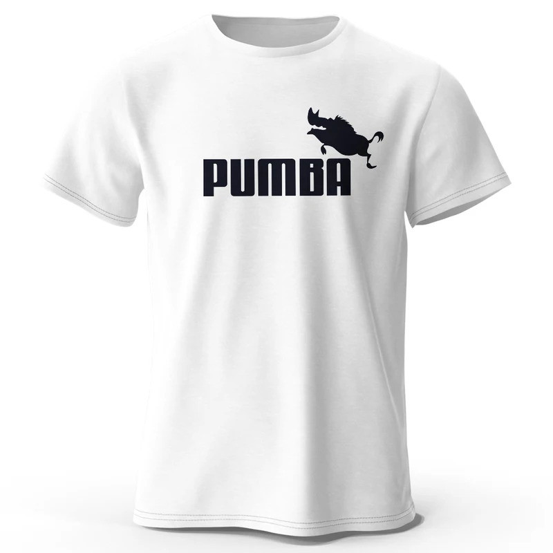 Joke The Pumba เสื้อยืดผ้าฝ้าย 100% ขนาดใหญ่ กราฟิกสนุกๆ เหมาะสำหรับฤดูร้อน