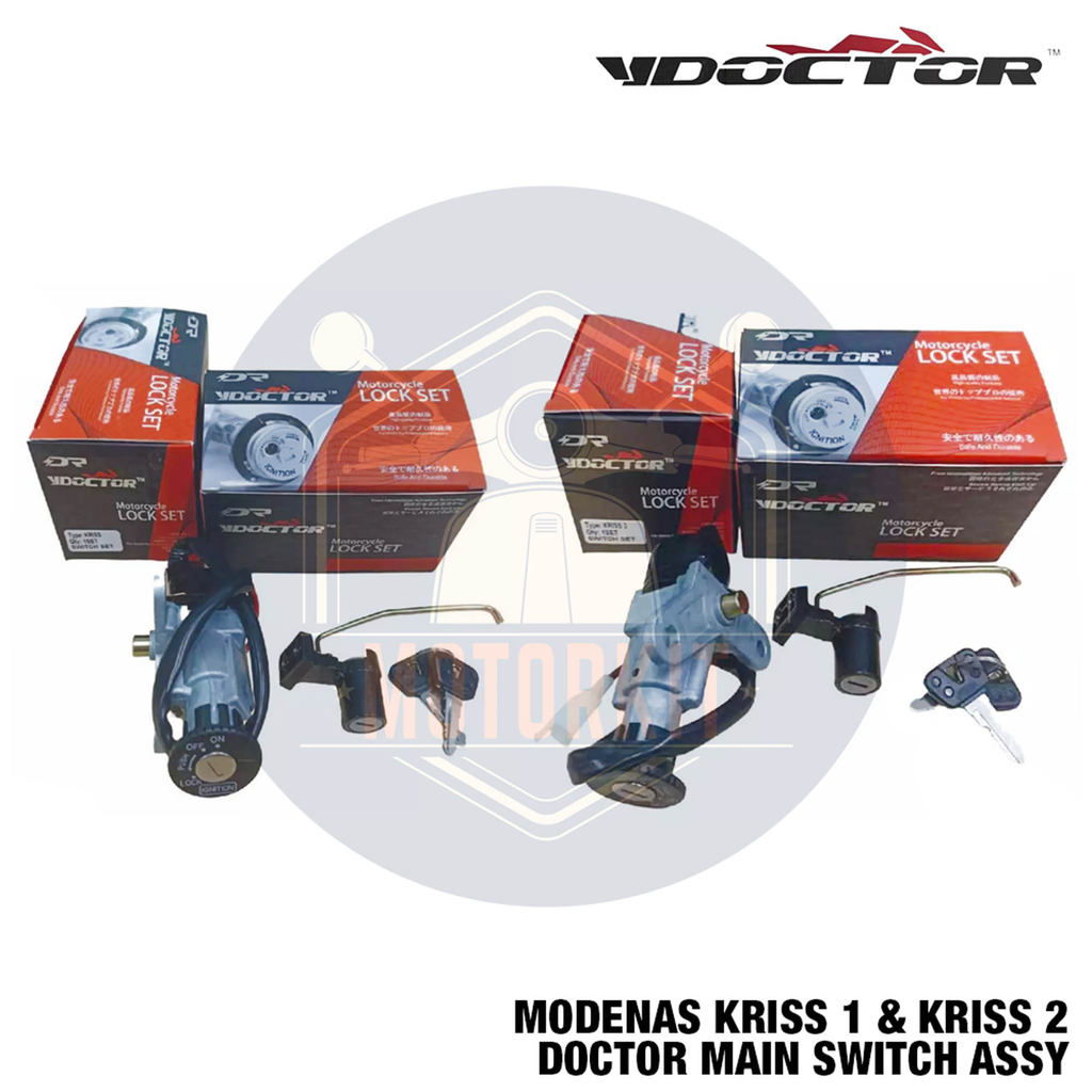 MODENAS KRISS 1 KRISS 2 คุณภาพสูงชุดคีย์ KUNCI UTAMA