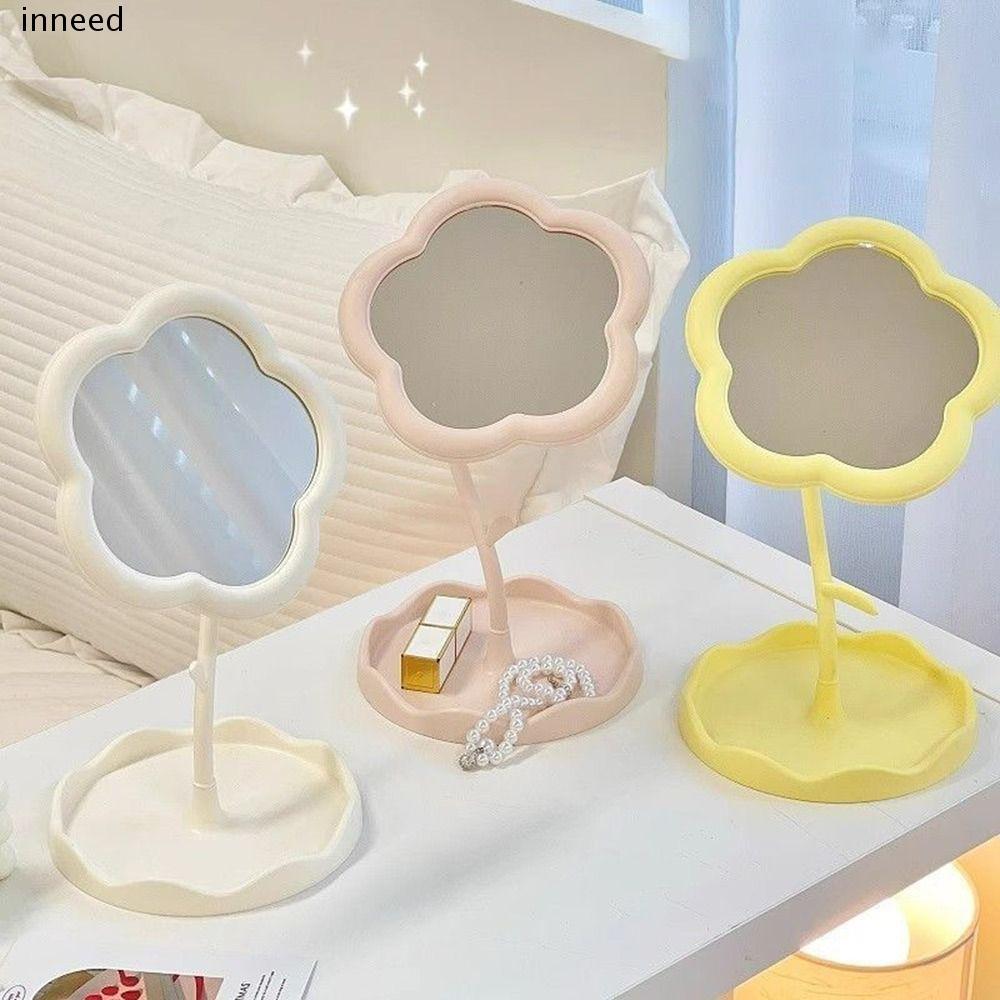 อินนีด กระจกแต่งหน้า,กระจกแต่งตัวอเนกประสงค์ที่ถอดออกได้,กระจกความงามความละเอียดสูงรูปดอกทานตะวัน