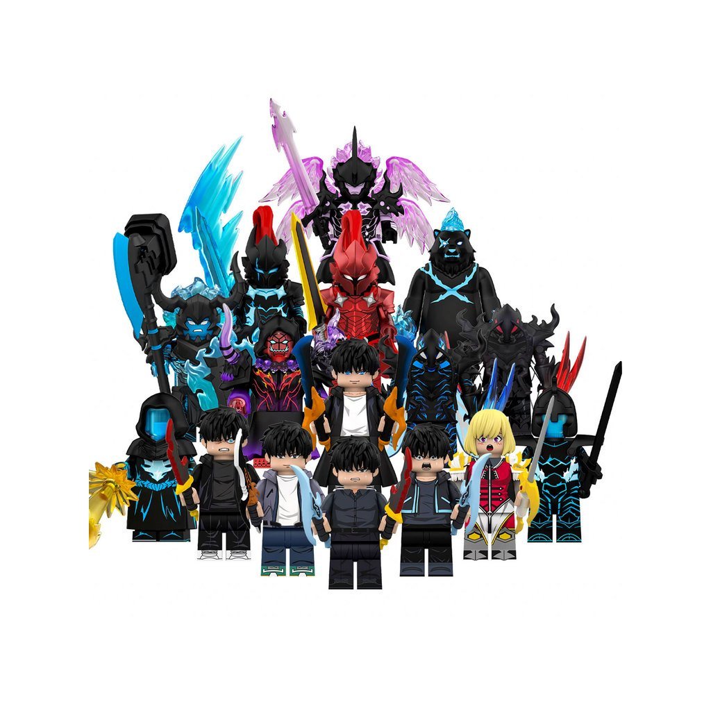 Tthid Party Anime Building Blocks I อัพเกรด Myself Demon Hunter Cheng Xiaoyu Bell Sharp ฟัน Minifigu