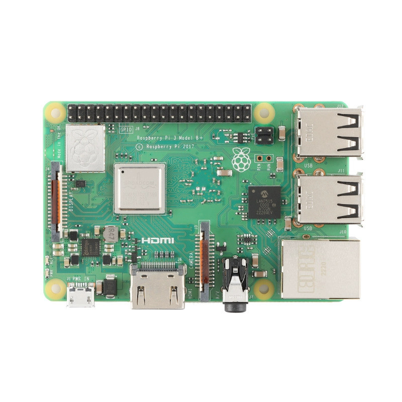 ยี่ห้อใหม่ Raspberry Pi 3B+ Raspberry Pi 3B+Beginners Sensor คอมพิวเตอร์ 4-Core Development Board Py