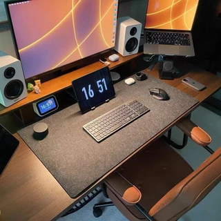 ERORO ที่รองเมาส์ แผ่นรองเมาส์ แผ่นรองโต๊ะคอมพิวเตอร์ ผ้าสักหลาด Extended Mouse Pad กันลื่น หนานุ่ม สไตล์มินิมอล