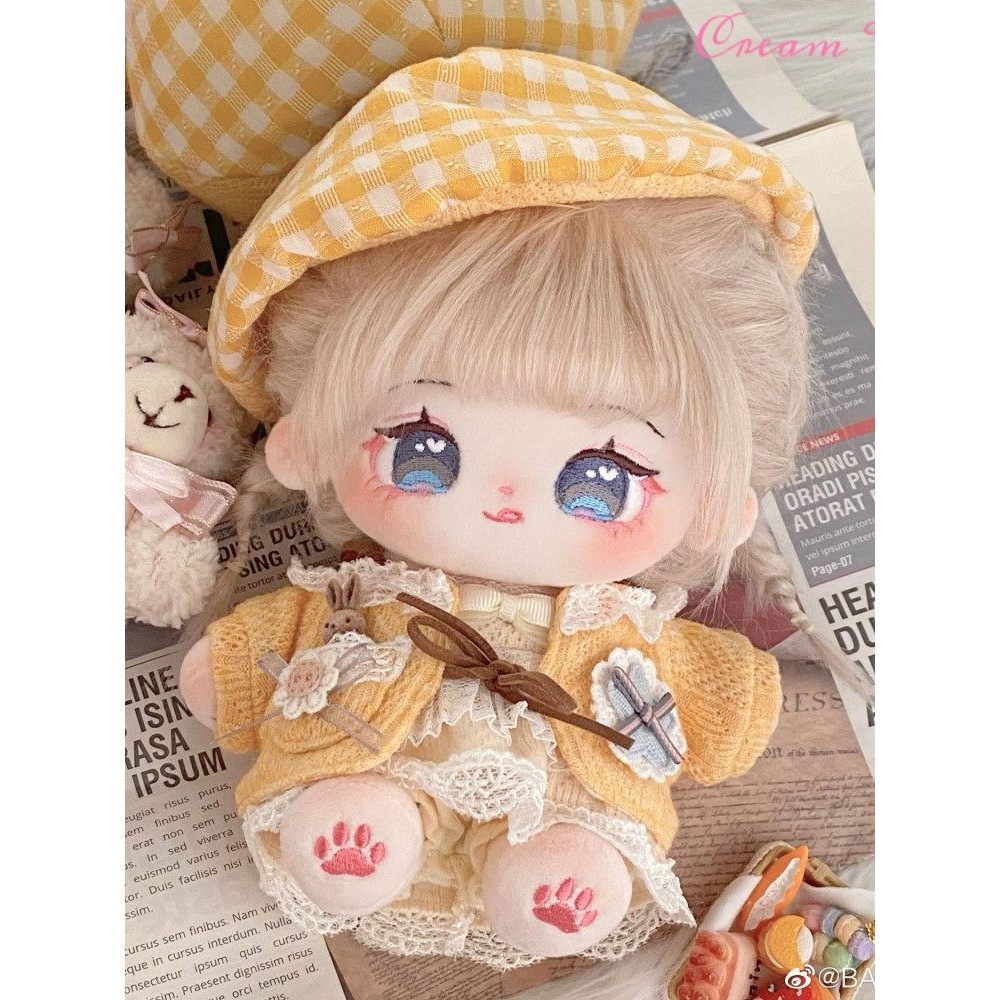 ชุดตุ๊กตา 15cm ชุดตุ๊กตา 10cm BABYRING 20cm Coat Hat ตุ๊กตาผ้าฝ้าย