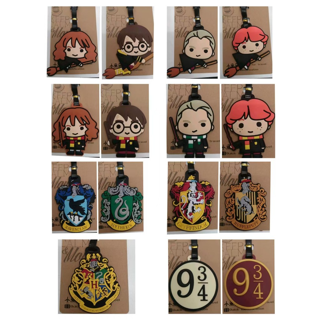 ป้ายชื่อ Bag Tag Harry Potter Magical Boy ป้ายห้อยกระเป๋าเดินทาง HBHI