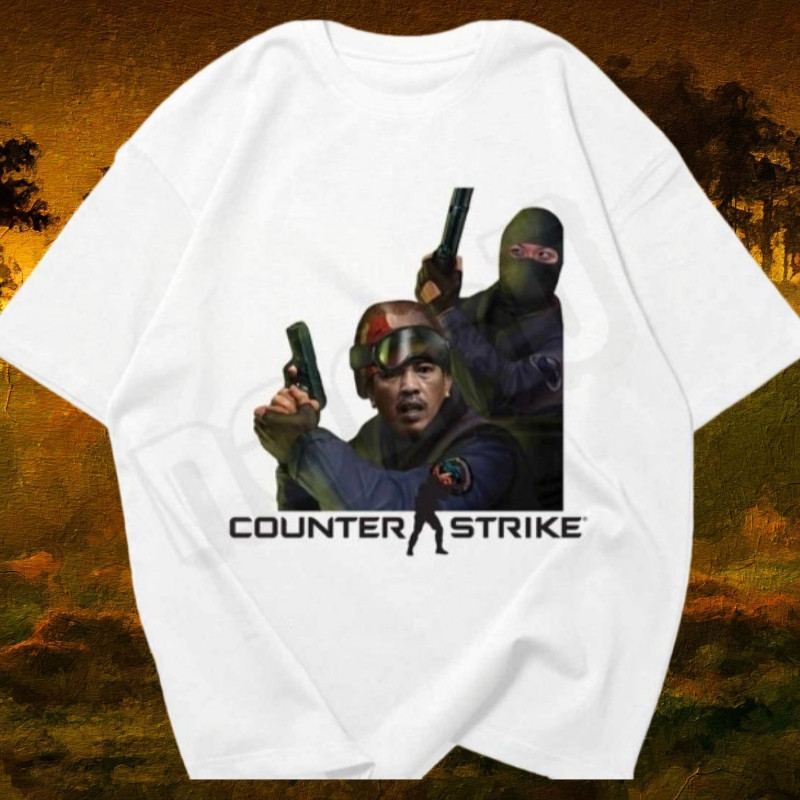 YOUNG T🔥🔥M~3XL เสื้อยืดลาย น้าค่อม counter  พร้อมส่ง cotton100% เสื้อตลก เสื้อขายดี เสื้อกระเเส