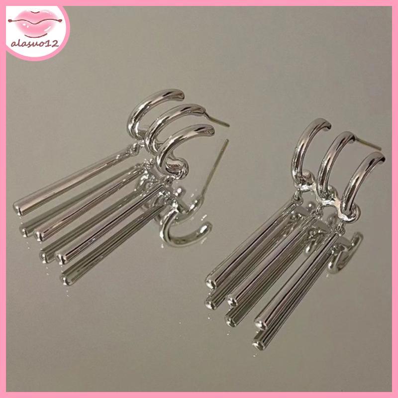 [alasuo12] 1 คู่ Zoro อะนิเมะต่างหูผู้หญิงผู้ชายคอสเพลย์ต่างหูเจาะเครื่องประดับแฟชั่นปลอม Triple ต่า