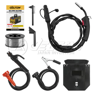 DELTON ตู้เชื่อม MIG ดิจิตอล 3 ระบบ MIG/MMA/TIG-990 ปรับกระแสไฟเชื่อมอัตโนมัติ แถมฟรี! อุปกรณ์ครบชุด รุ่น SD-01L