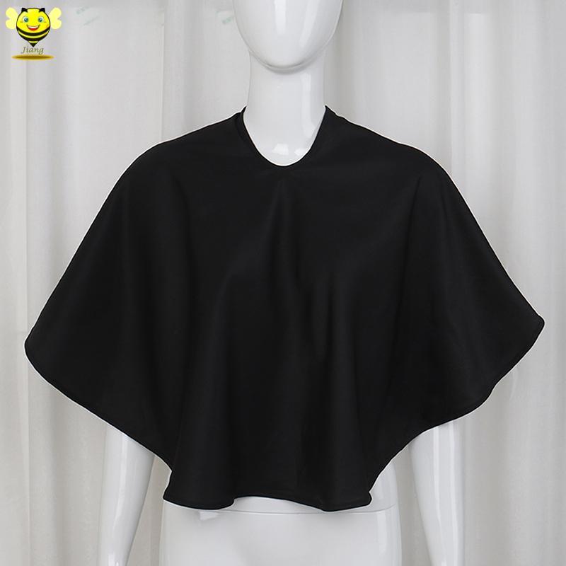 [Jiang] เครื่องมือย้อมผมสั้นกันน้ํา Hairdressing Salon ตัดผมตัดผม Cape ผ้าห่อ Hairdressing Cape ตัด TH