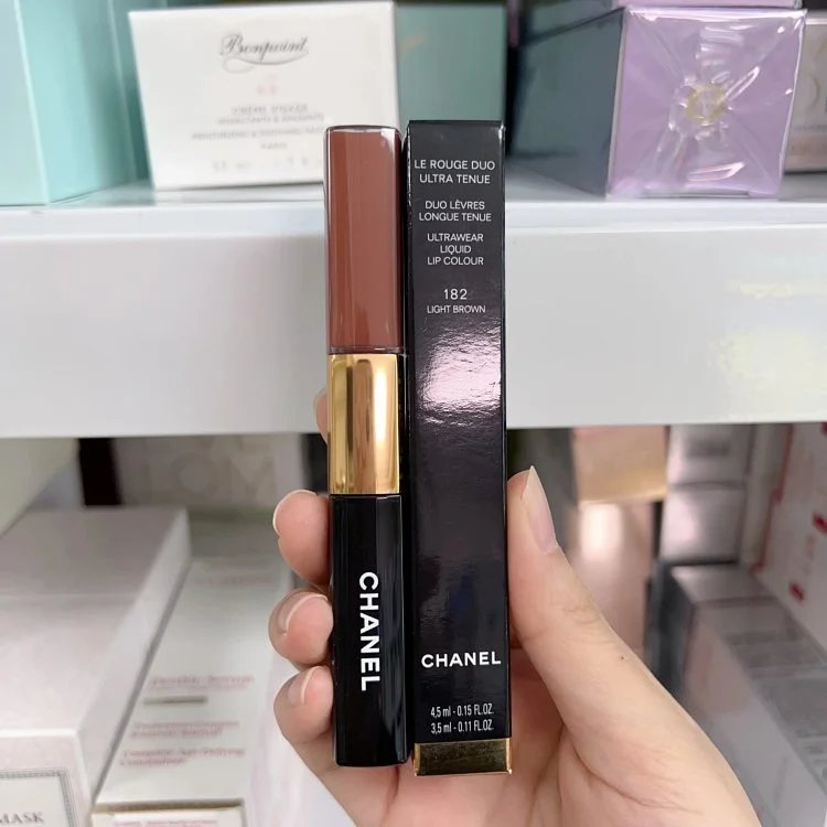 CHANEL/CHANEL ลิปกลอสสองหัว 182#双效持色唇釉镜面口红