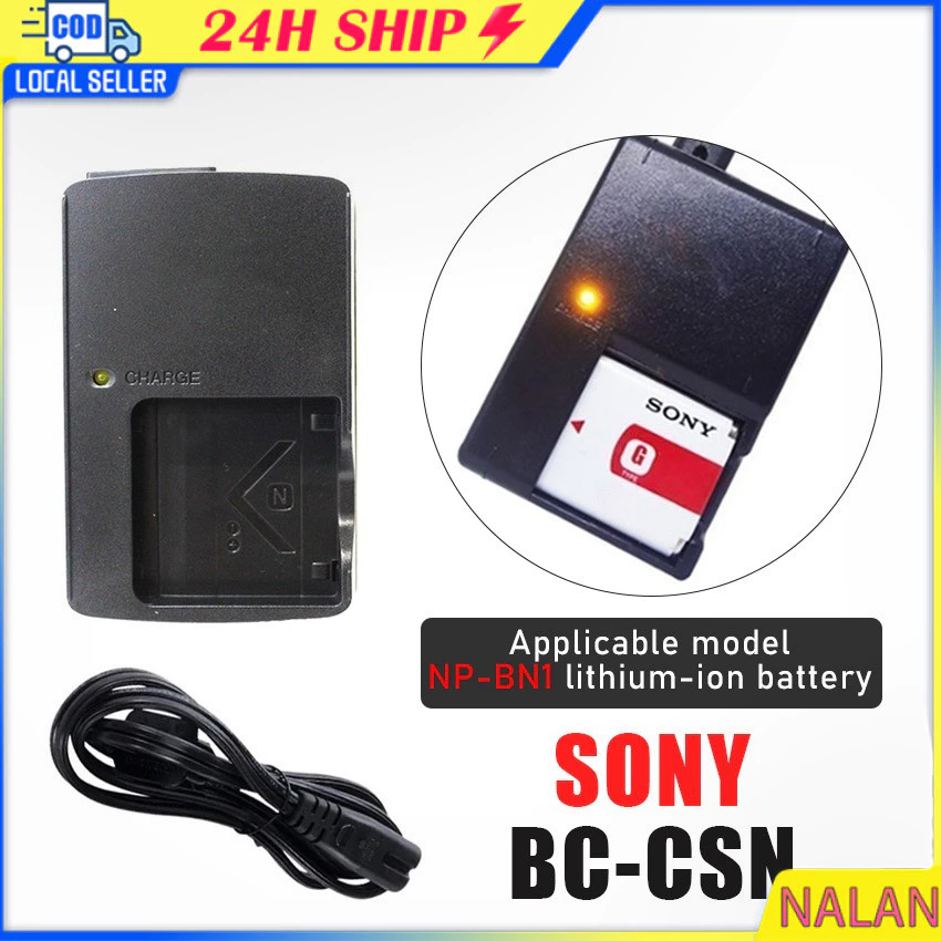 พร้อมส่ง ที่ชาร์จ sony ชาร์จกล้อง sony NP-BN1 DSC-TX5,TX30,TX55 จัดส่งรวดเร็ว